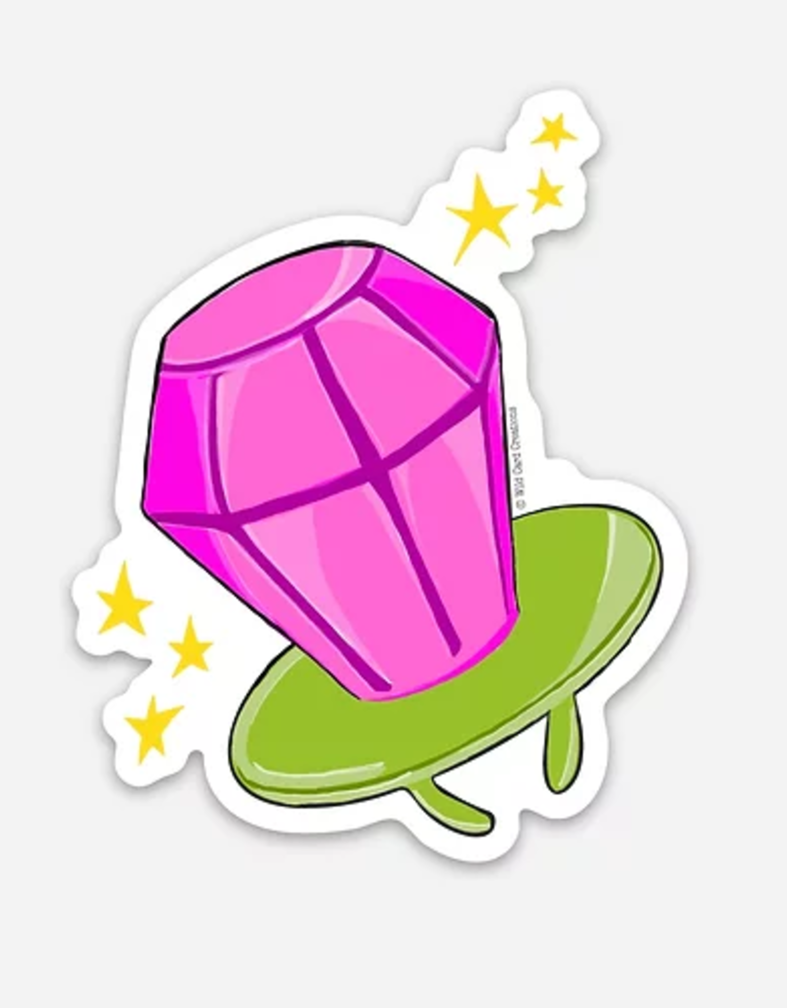 Wild Card Creations Sticker: Ring Pop