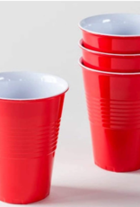 One Hundred 80 degrees Red Cups - Set 4 reusable