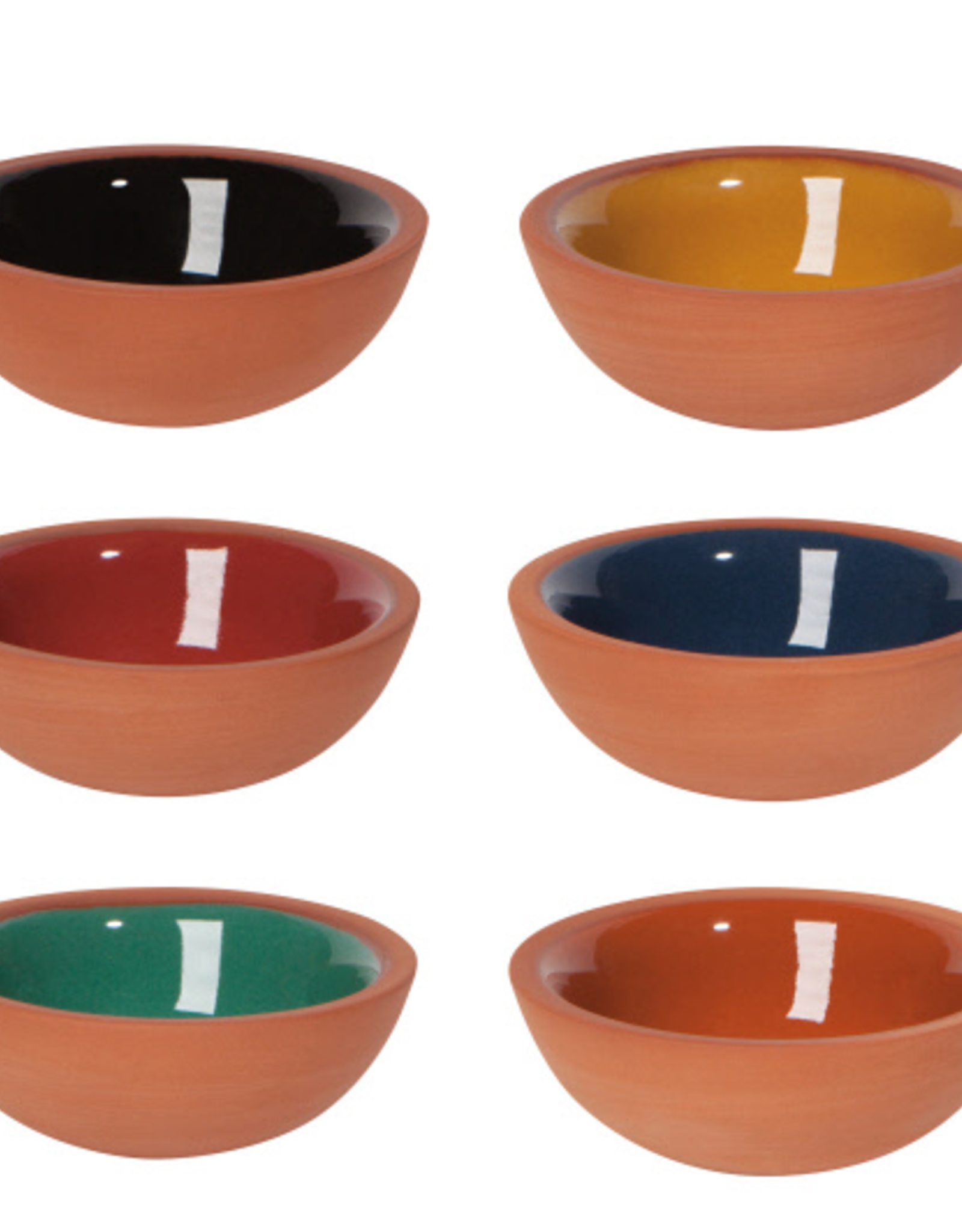 Danica + Now Designs Pinch Bowl - Terracotta Set (of 6)