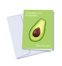 kaleidodope Card - Blank: Avocados Are Overrated