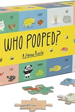 Chronicle Books Puzzle: Who Pooped? (100 pc)