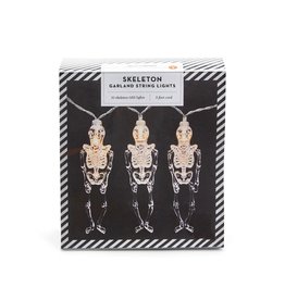 Two's Company Skeleton String Lights