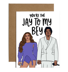 Brittany Paige Card - Blank: Jay To My Bey