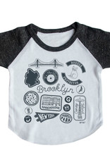 Maptote T-Shirt Kids - Brooklyn Baby Baseball