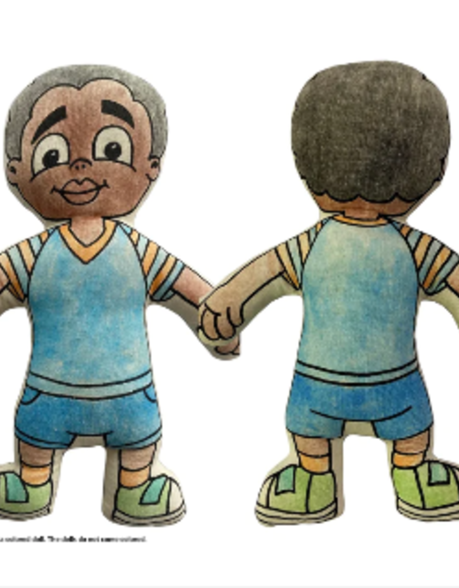 Kiboo Color and Play Doll: Boy with Stripes