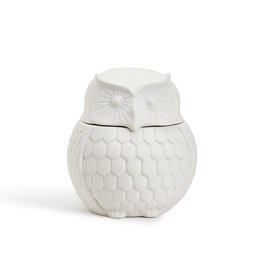 Two's Comapany Candle - Owl Filled - Oakwood