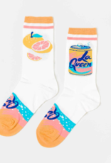Yellow Owl Workshop Socks - Women's Crew: LA Queen