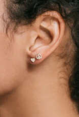 Kris Nations Earrings - Stud: Kris Peace and Love