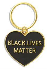 The Found Keychain - Enamel : Black Lives Matter