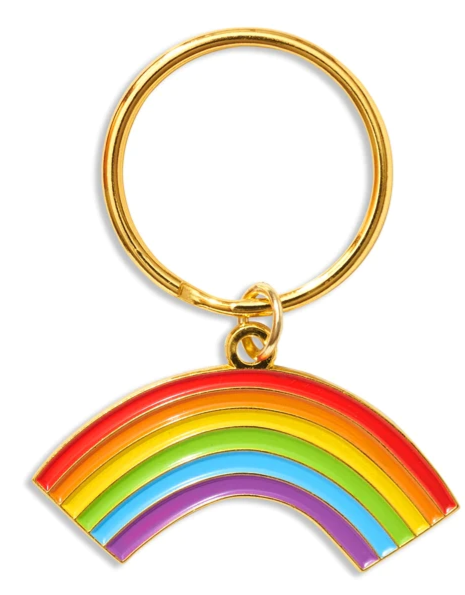 The Found Keychain - Enamel : Rainbow