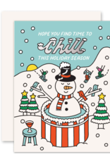 The Social Type Card - Holiday: Chill