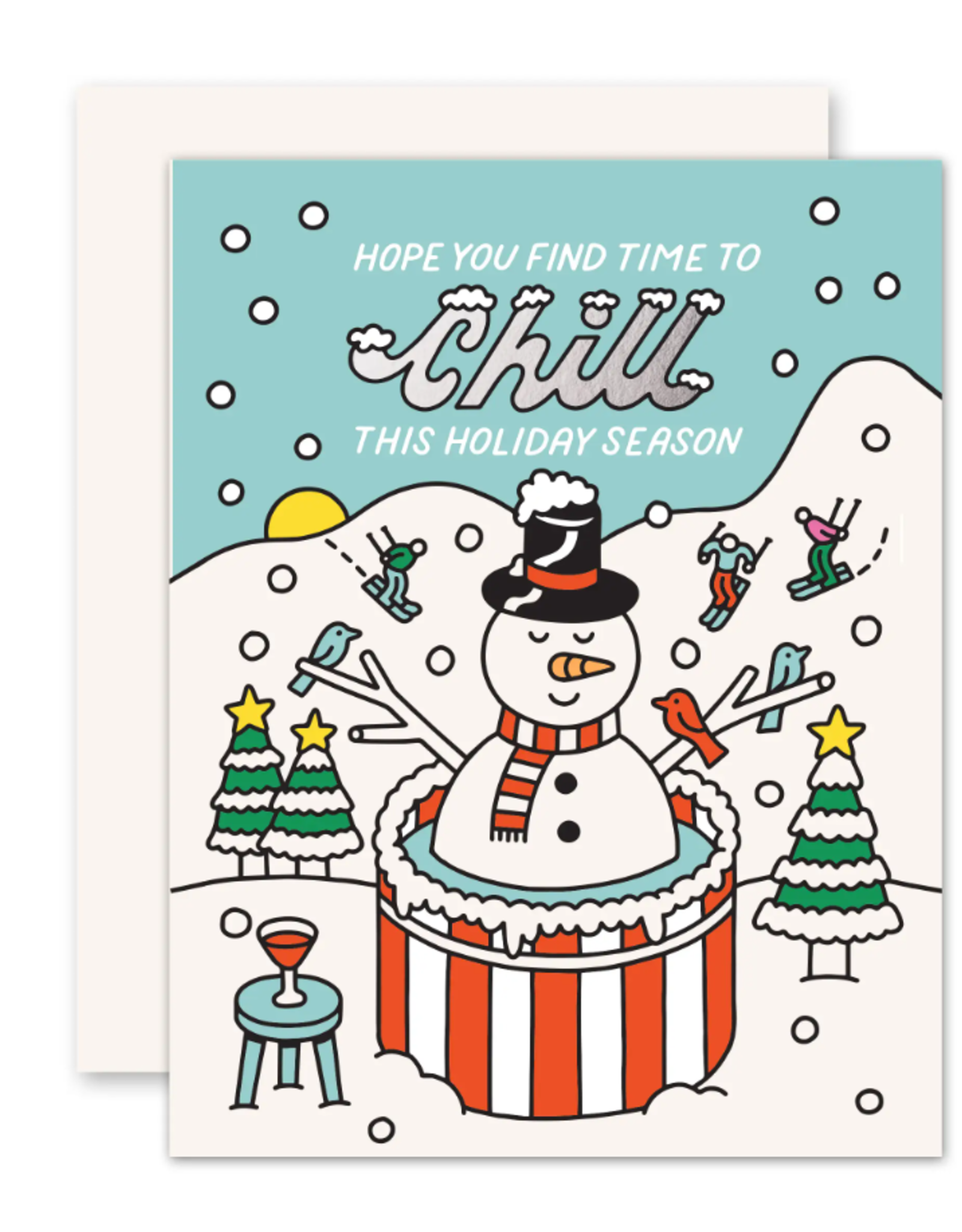 The Social Type Card - Holiday: Chill