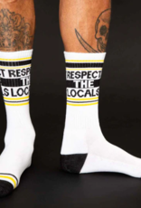 Gumball Poodle Socks - Athletic: Respect the Locals