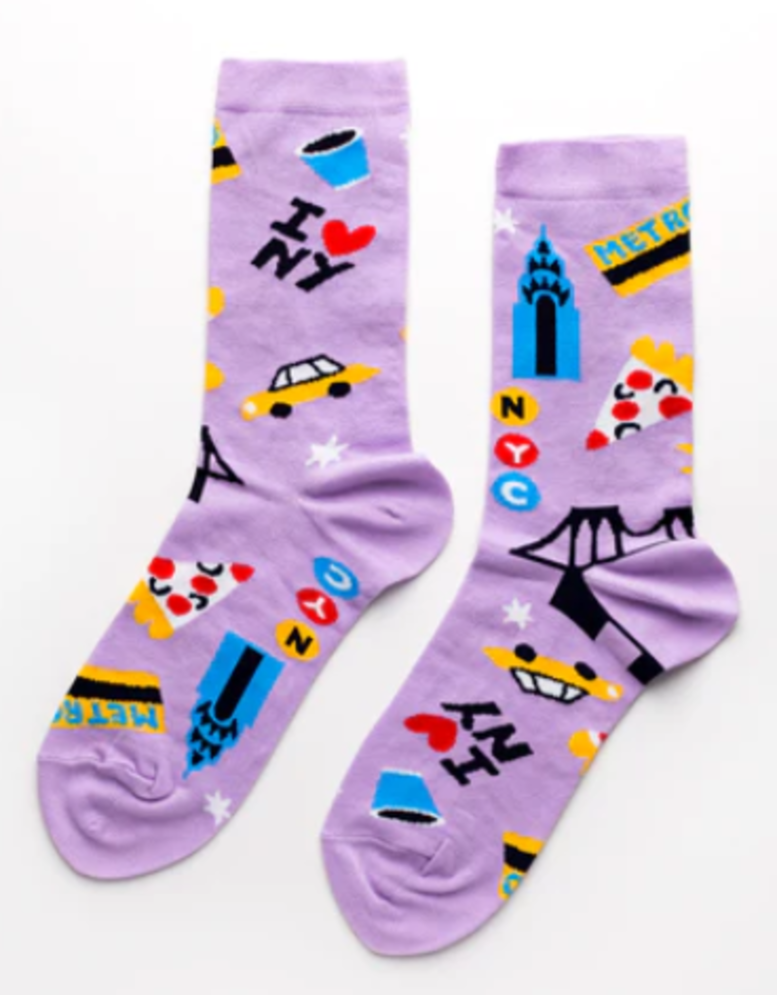 Yellow Owl Workshop Socks - Women's Crew: NYC