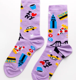 Yellow Owl Workshop Socks - Women's Crew: NYC