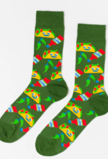 Yellow Owl Workshop Socks - Men's Crew: Taco