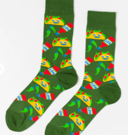 Yellow Owl Workshop Socks - Men's Crew: Taco