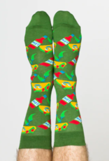 Yellow Owl Workshop Socks - Men's Crew: Taco