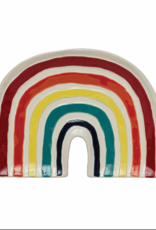 Creative Co-Op Rainbow Plate