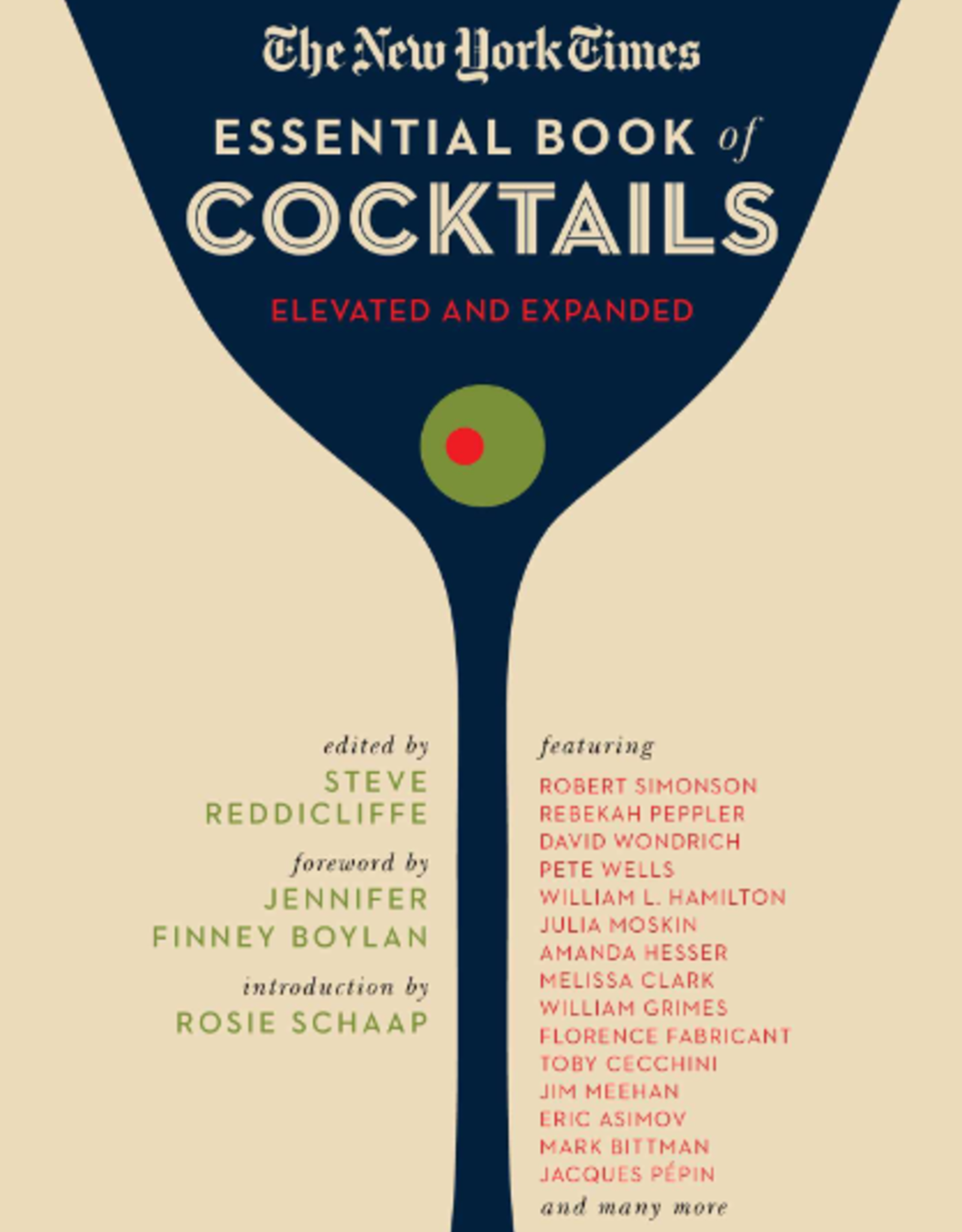 Simon & Schuster NY Times - Essential Book of Cocktails