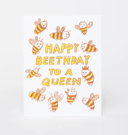 Egg Press Manufacturing Card - Birthday: BEEthday Queen