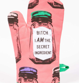Blue Q Oven Mitt - Bitch I AM the Secret Ingredient