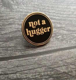 The Silver Spider Enamel Pin: Not a Hugger