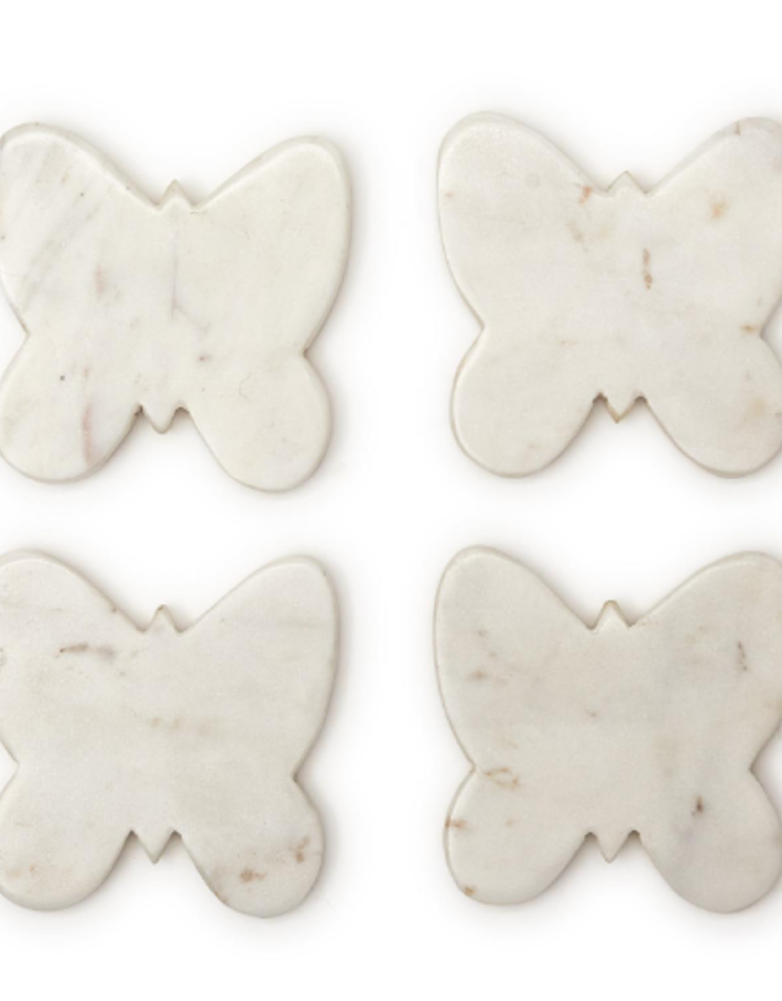 Two's Company Coasters - Butterfly Set of 4