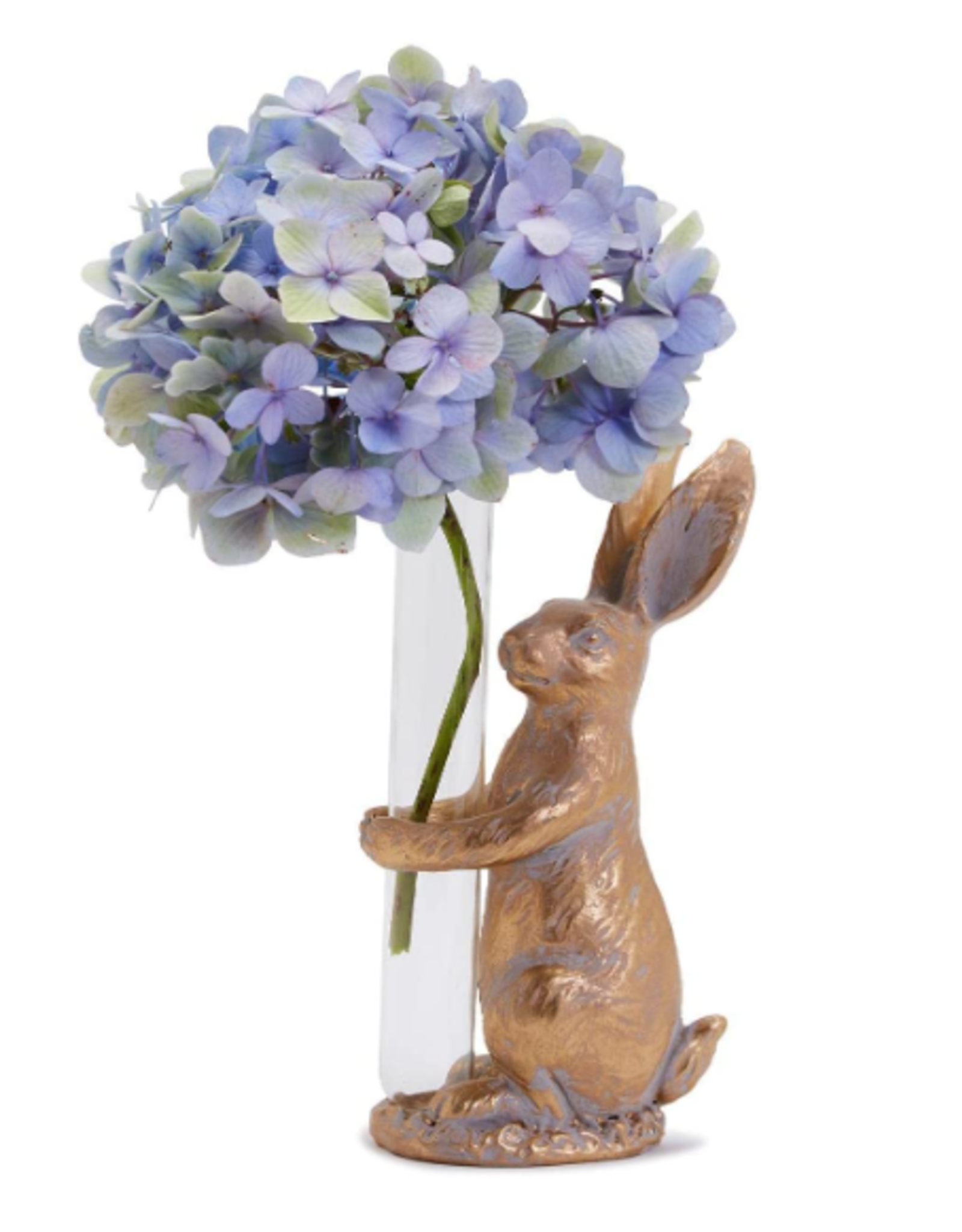 Two's Company Bud Vase - Golden Bunny
