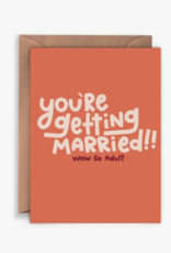 Twentysome Design Card - Wedding: You're Getting Married