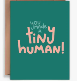 Twentysome Design Card - Baby: Tiny Human!