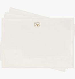 Dahlia Press Boxed Card - Gold Envelope