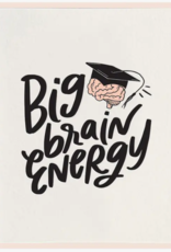 Dahlia Press Card - Grad: Big Brain