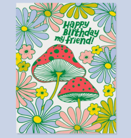 The Good Twin Card - Birthday: Mushrooms