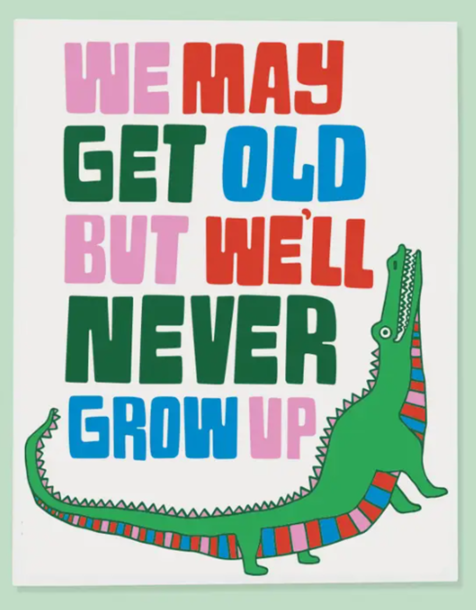 The Good Twin Card - Birthday: Never Grow Up