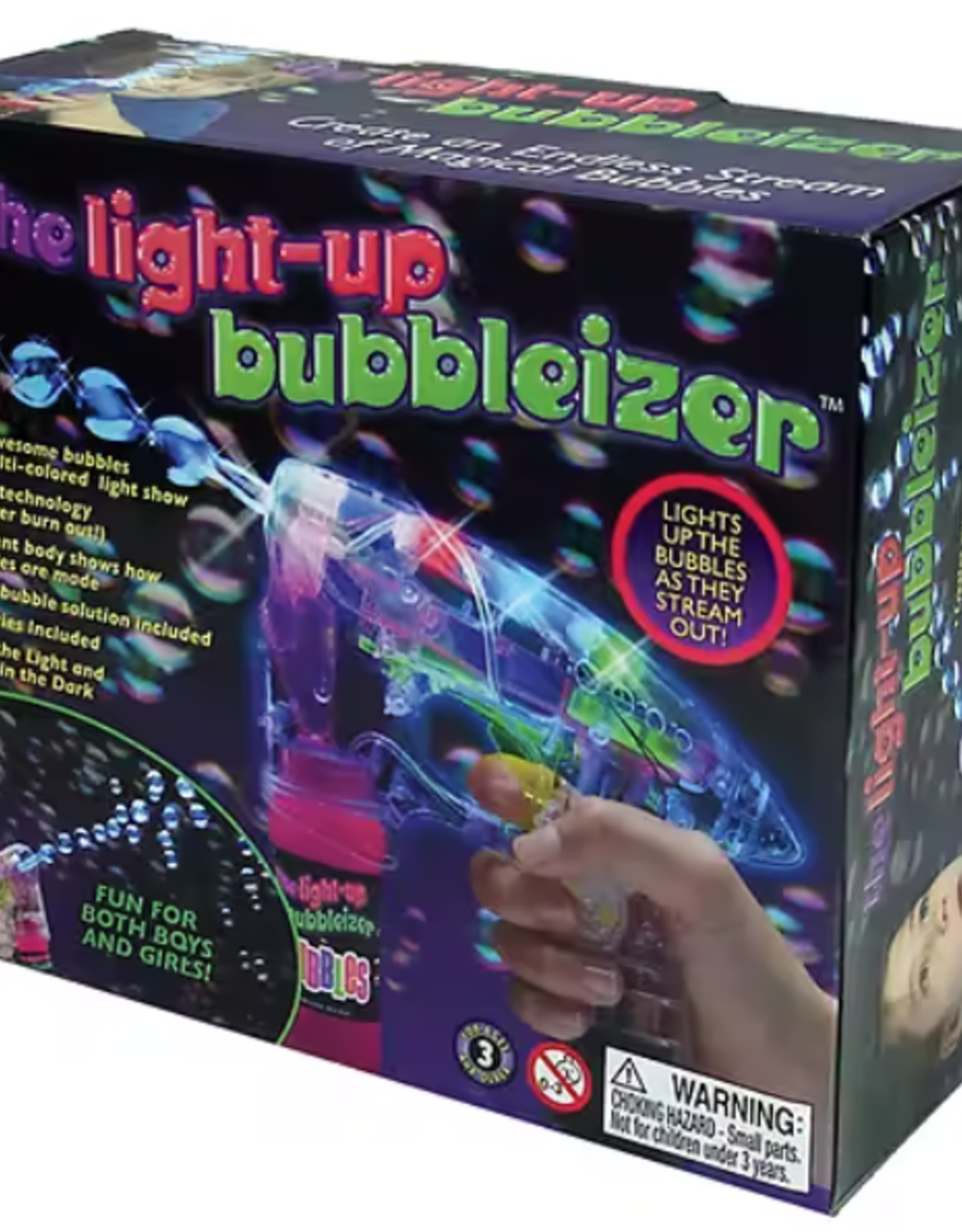 Toysmith Bubble Maker: Light Up Bubbleizer