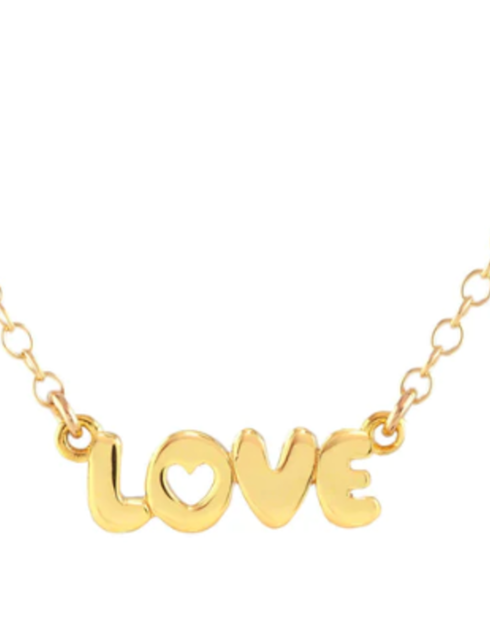 Kris Nations Necklace - Bubble Word: Love