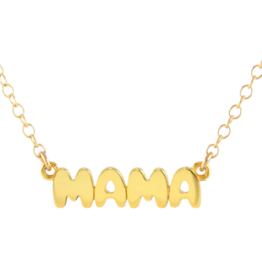 Kris Nations Necklace -  Bubble Word: Mama