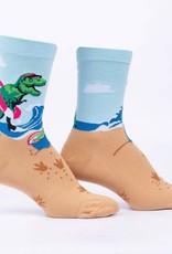 Sock It to Me Socks - Women's Crew: Dinos Gone Wild