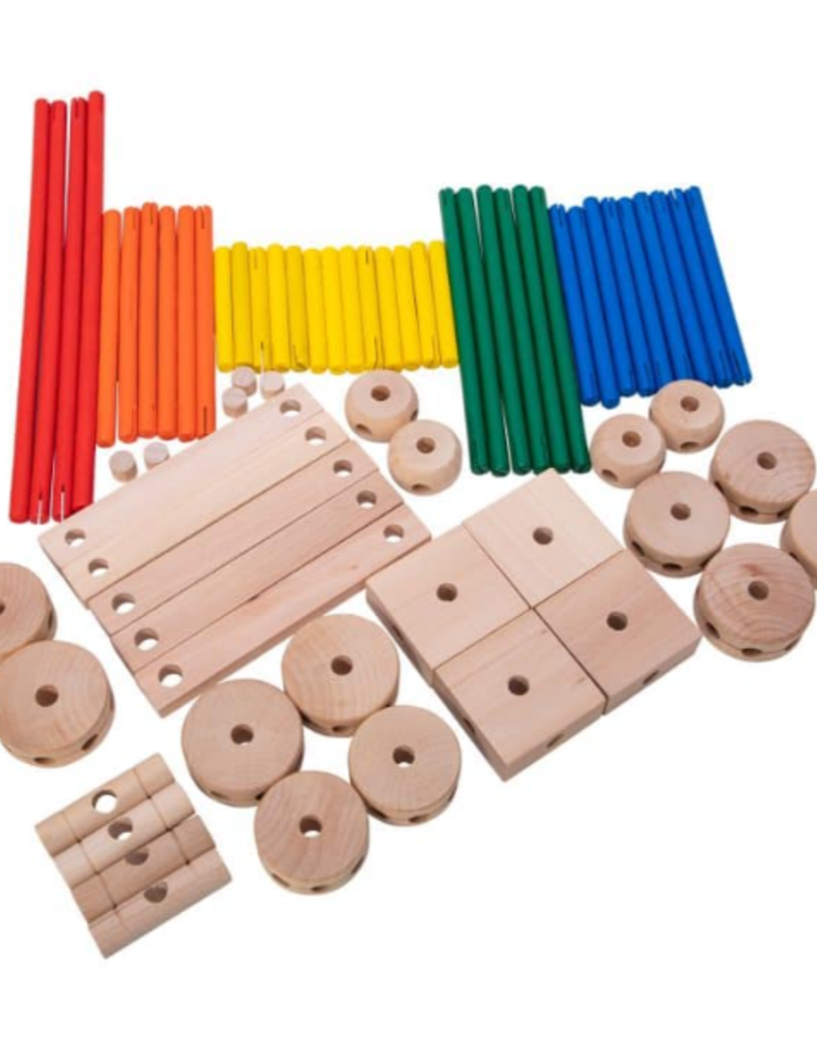 Schylling Toy: Makit- 70 PCS Classic Wood