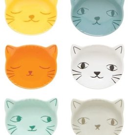 Danica + Now Designs Pinch Bowl - Set of 6: Purrfect Cats