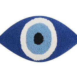 Peking Handicraft Pillow - Blue Evil Eye