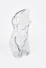 Doiy Body Vase - Transparent Glass