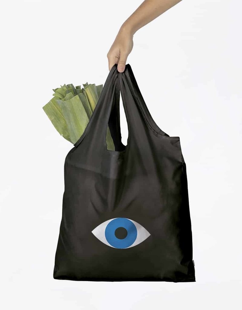 Tote - Foldable: Go Green Eye