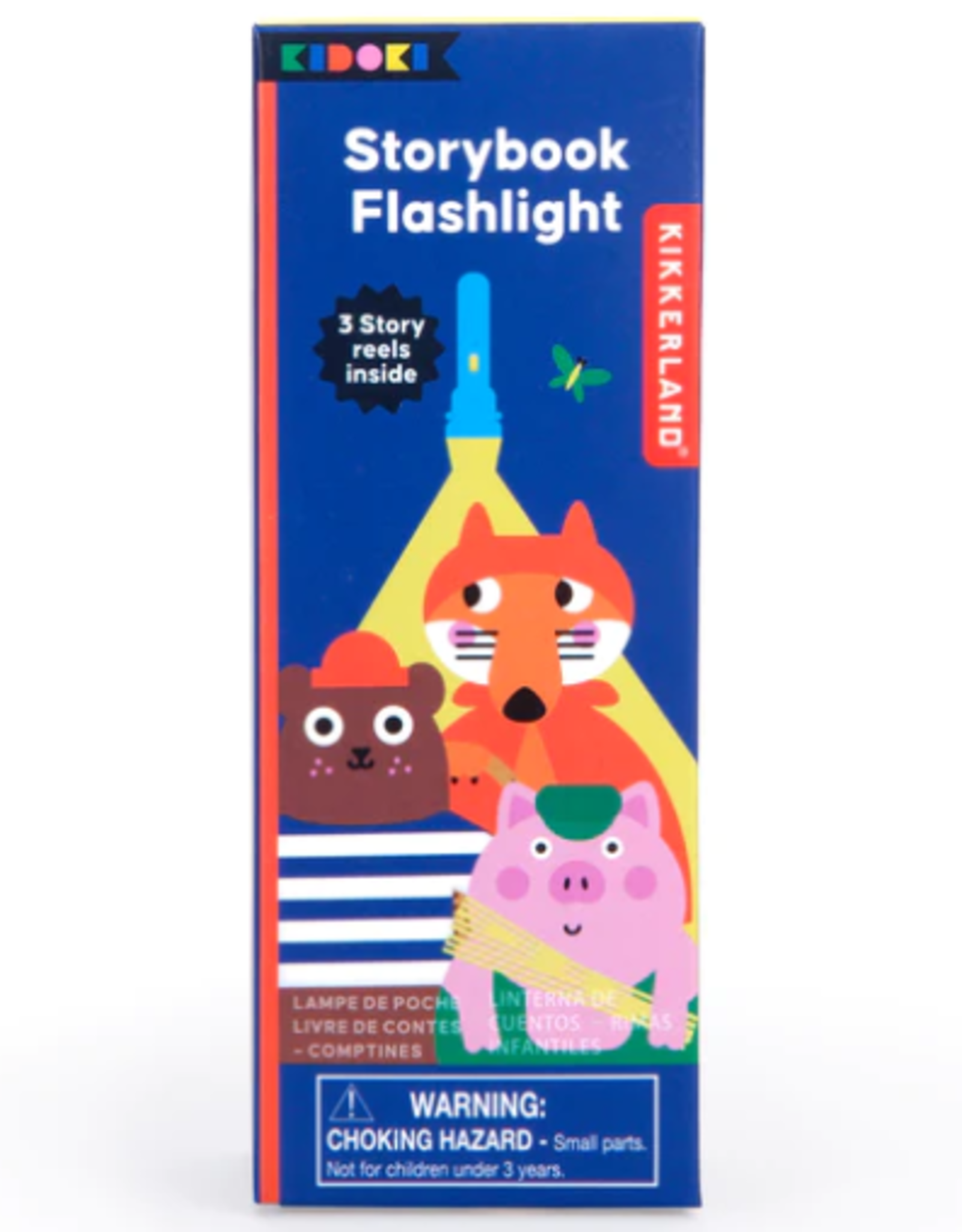 Kikkerland Kids Toy: Storybook Flashlight