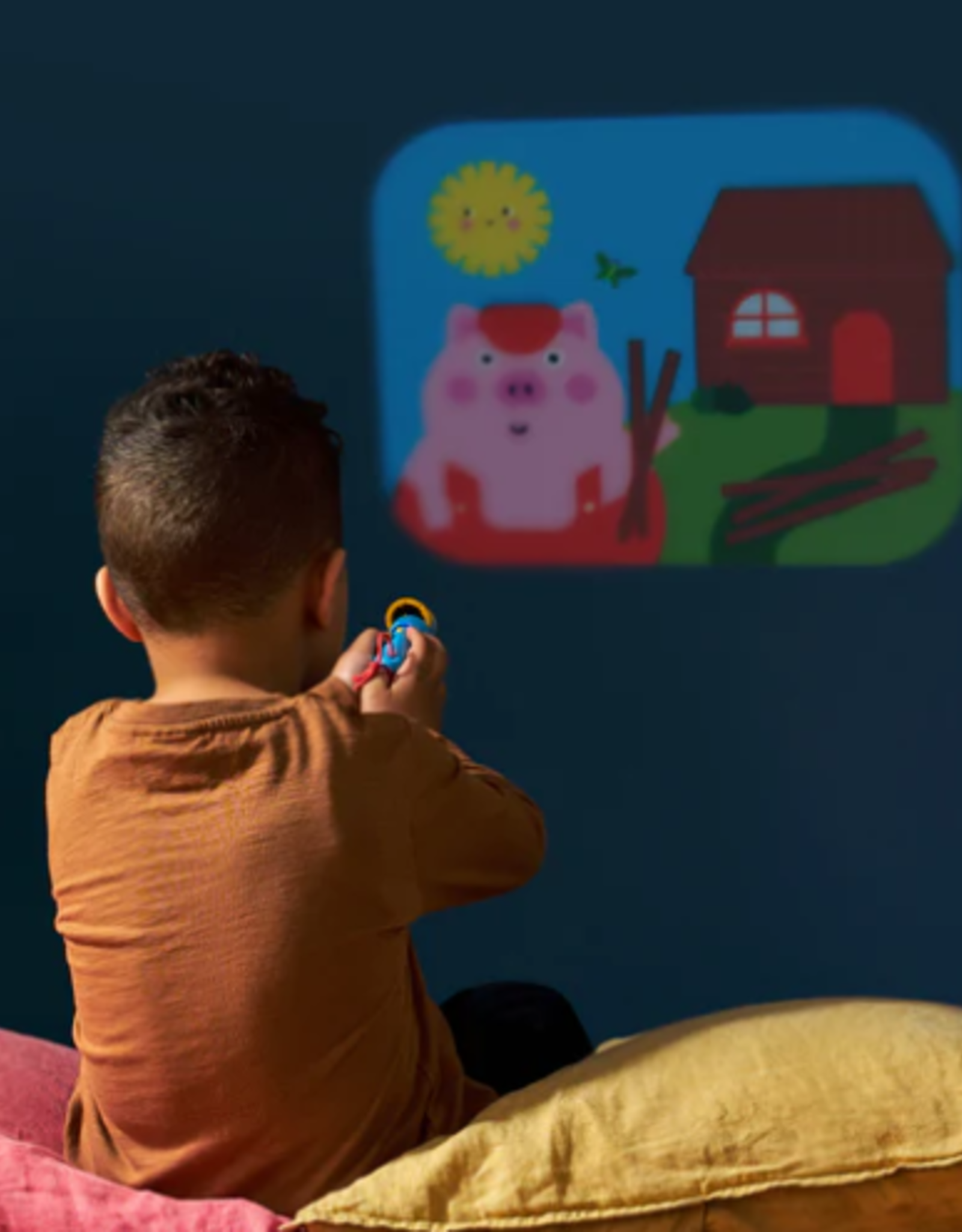 Kikkerland Kids Toy: Storybook Flashlight