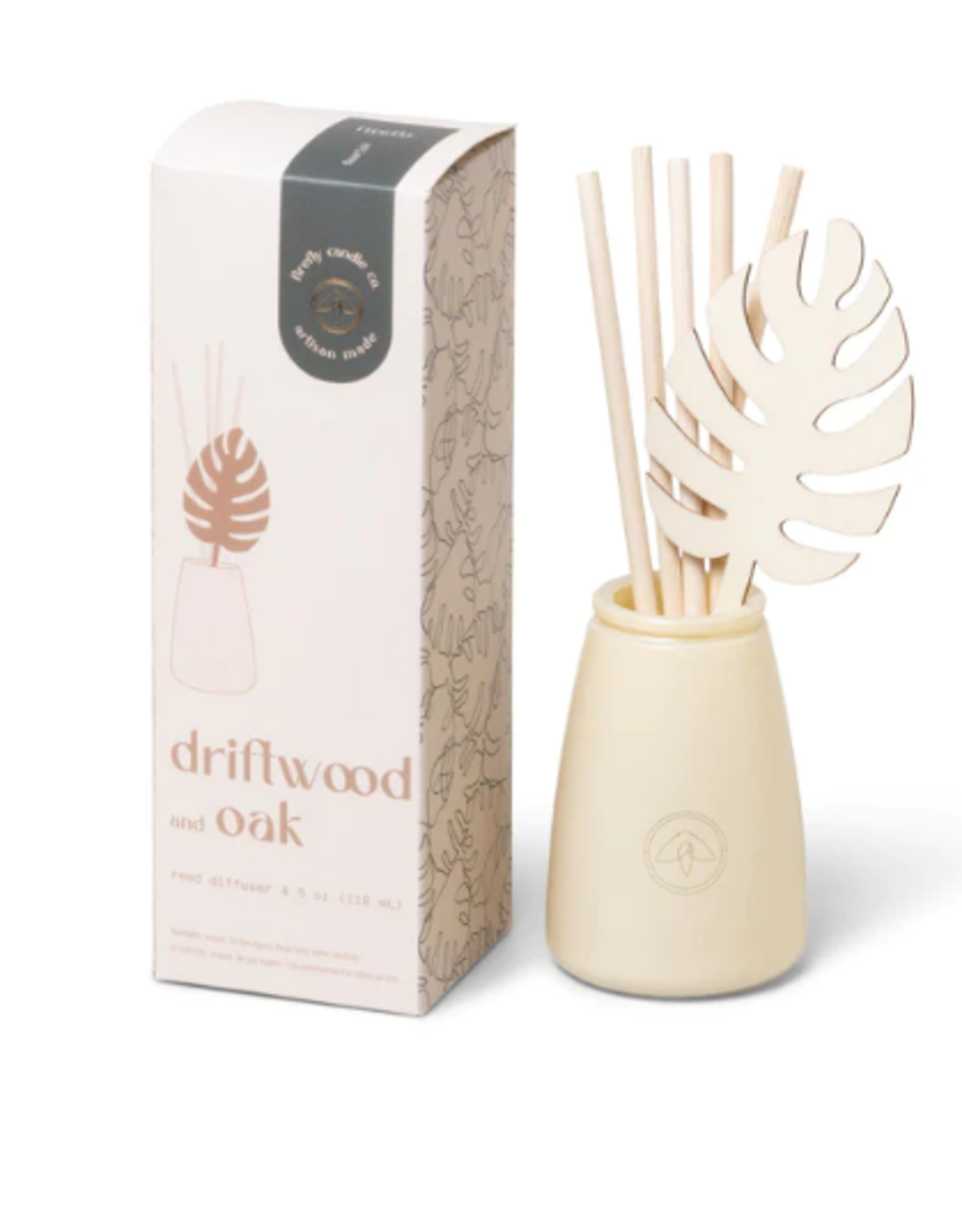 Firefly Candle Co. Reed Diffuser: Firefly Driftwood & Oak 4oz