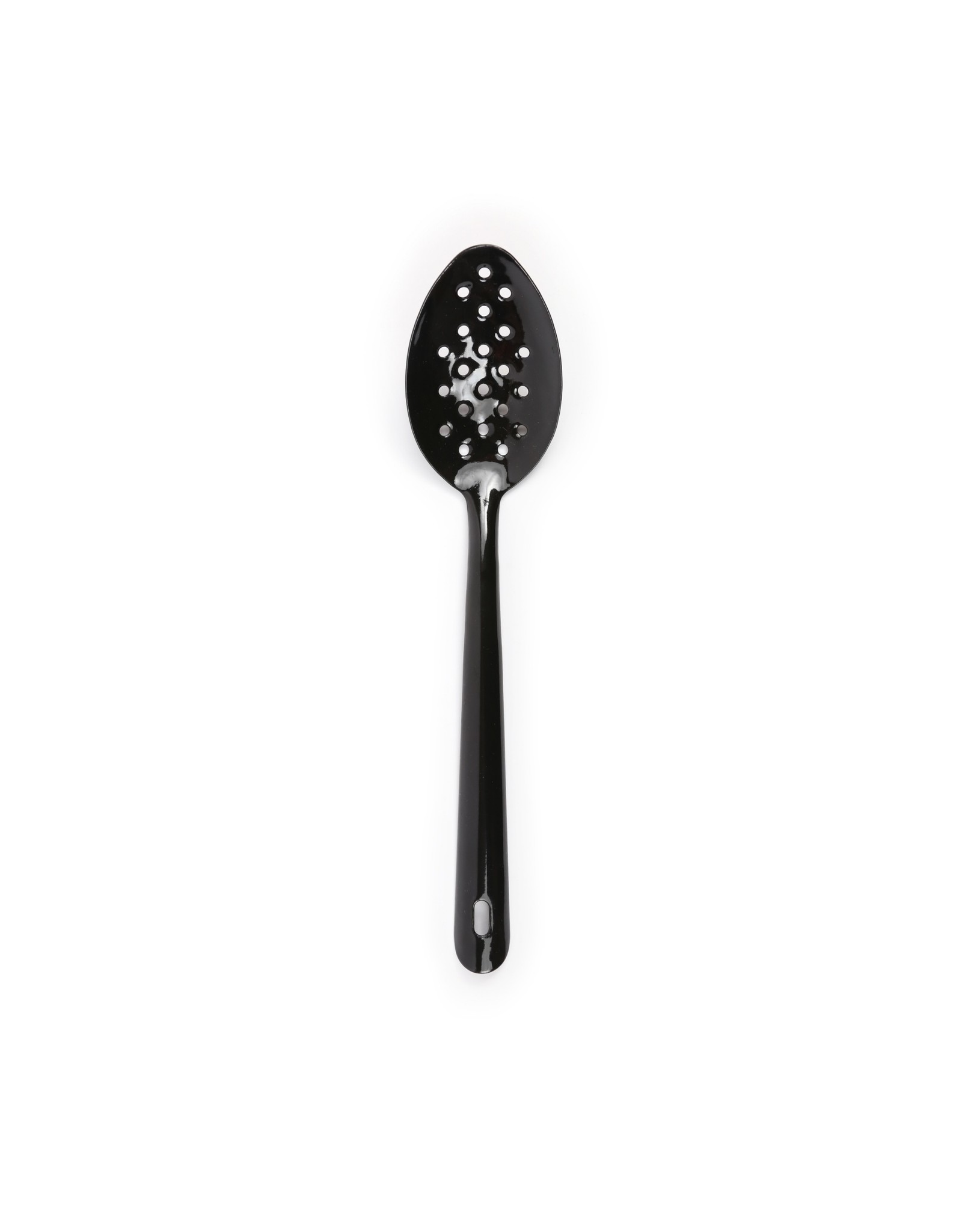 Crow Canyon Slotted Spoon: Vintage Black