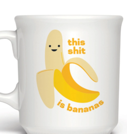 Fred and Friends Mug - This Shit is Bananas