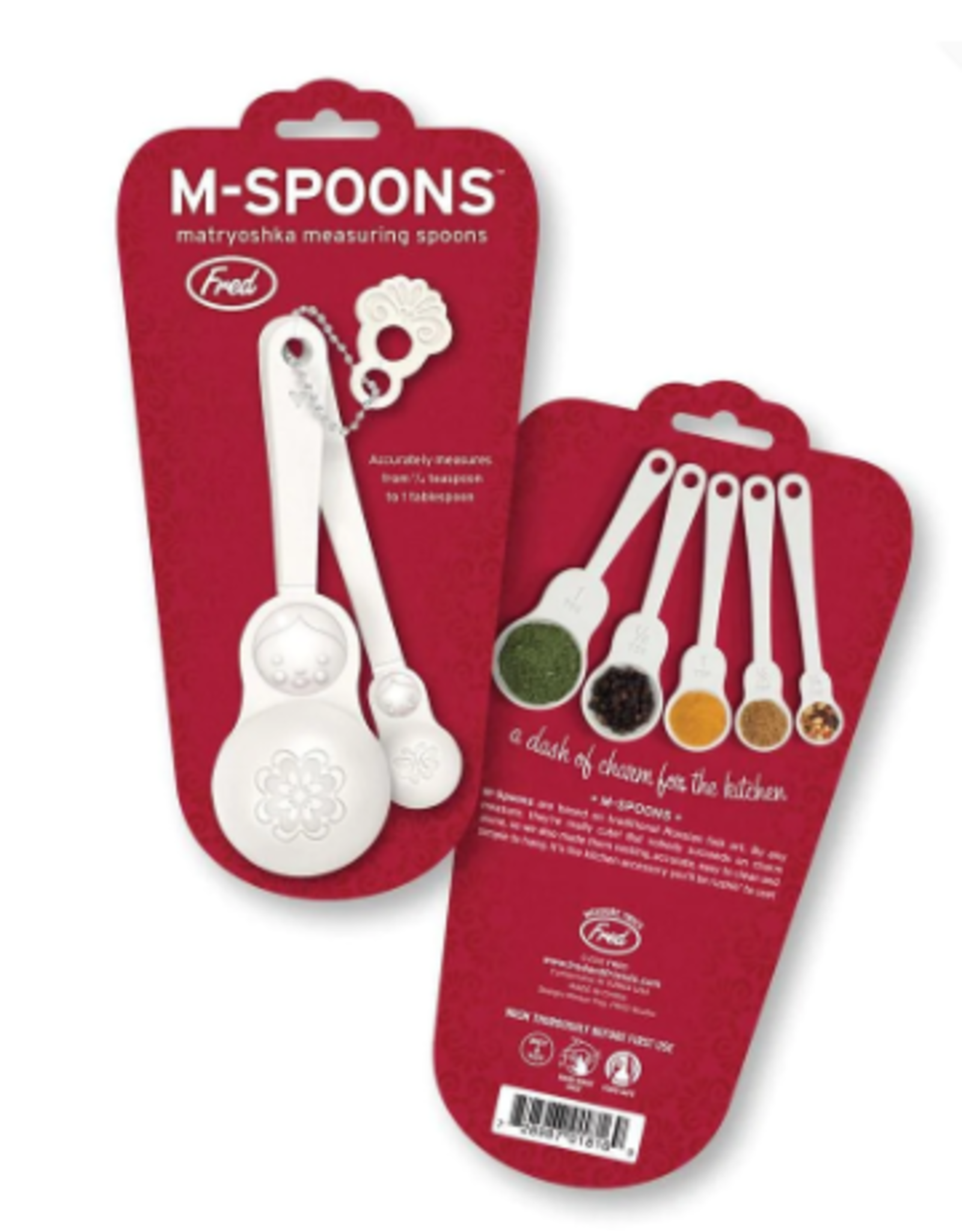 Fred and Friends M-Spoons